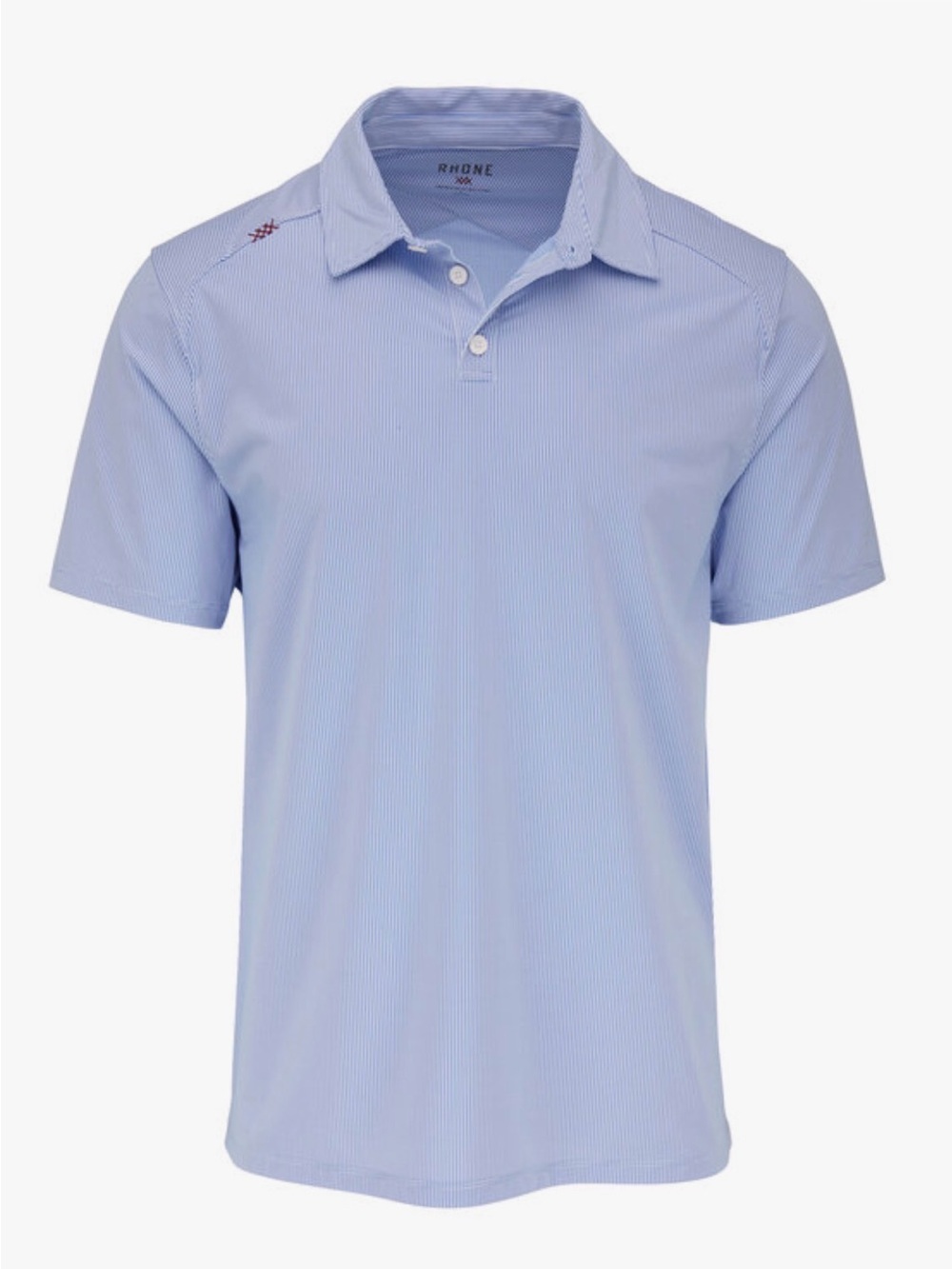 RHONE Men's Performance Commuter blue sport Polo size M